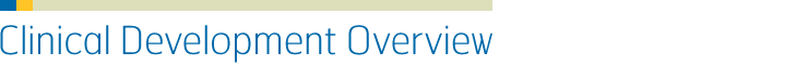 Clinical Development Overview